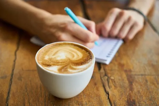 Espressokahvi kupissa